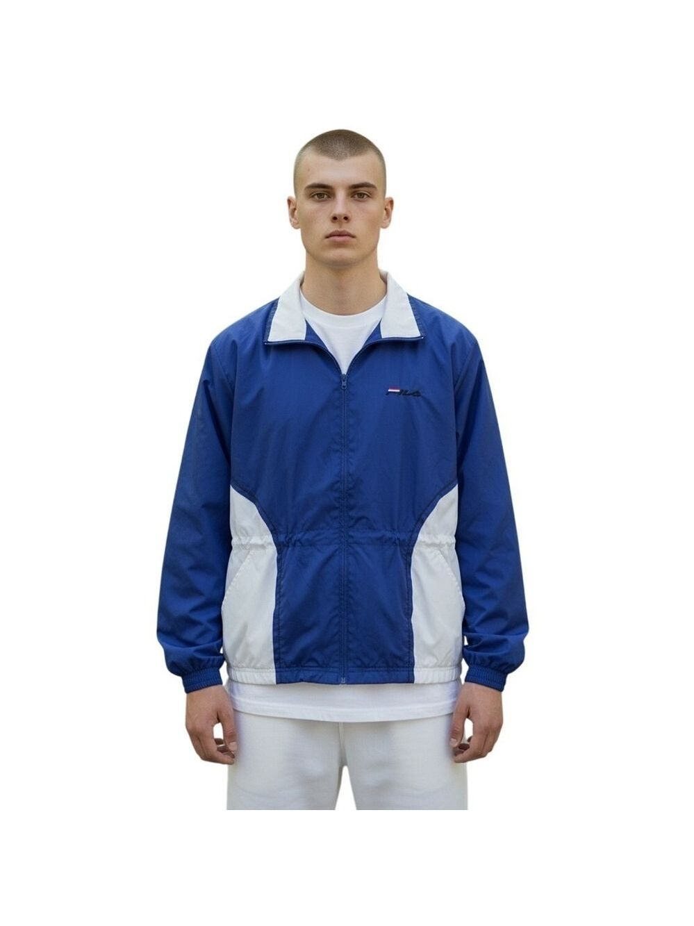 Fila Vintage 90s Colorblock Windbreaker Jacket Sz M